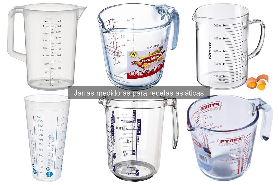 Mejores jarras medidoras para cocinar platos asiáticos