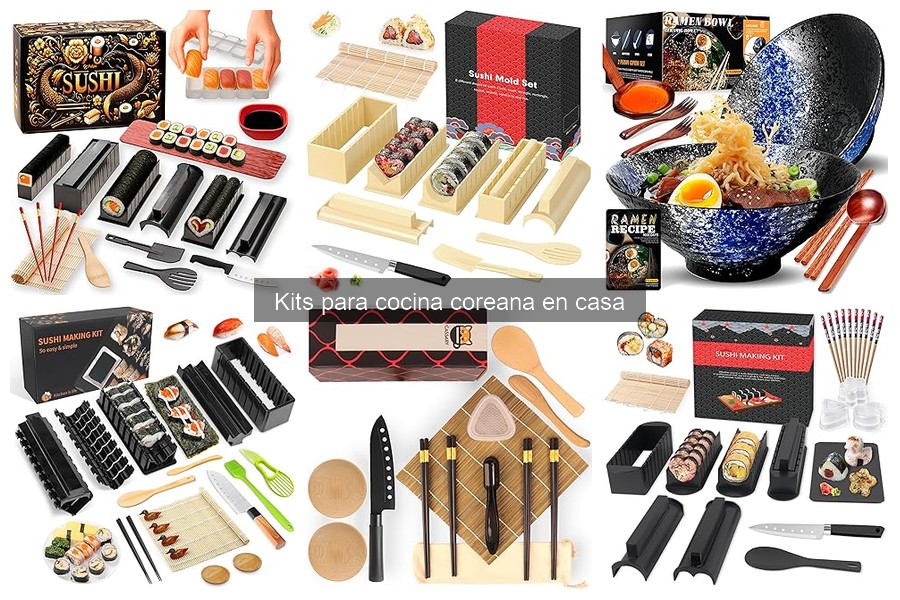 Mejores kits de cocina coreana para principiantes en casa