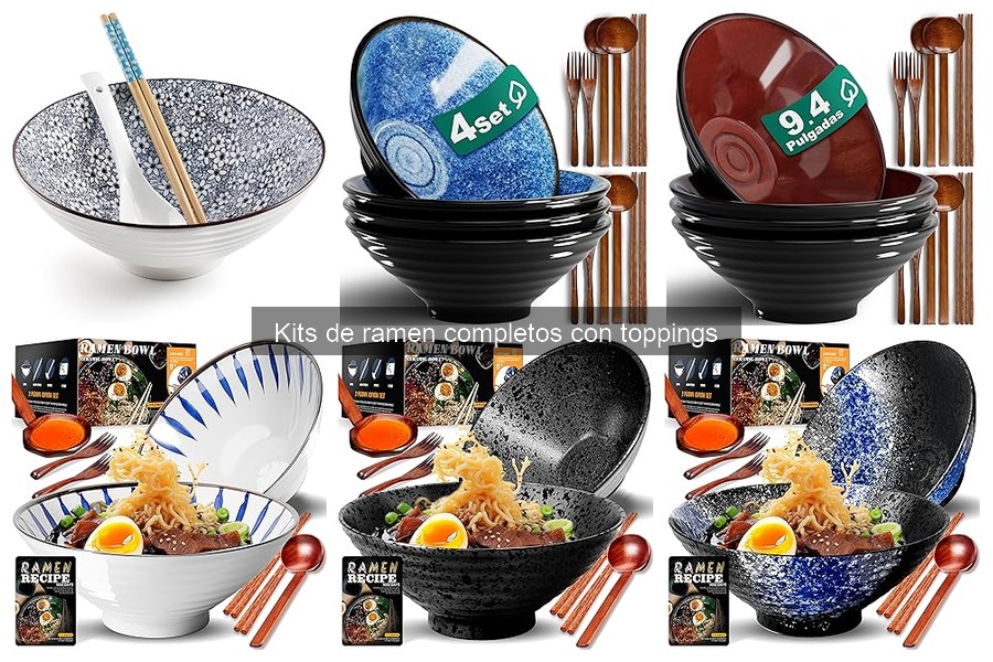 Mejores kits de ramen completos para disfrutar en casa