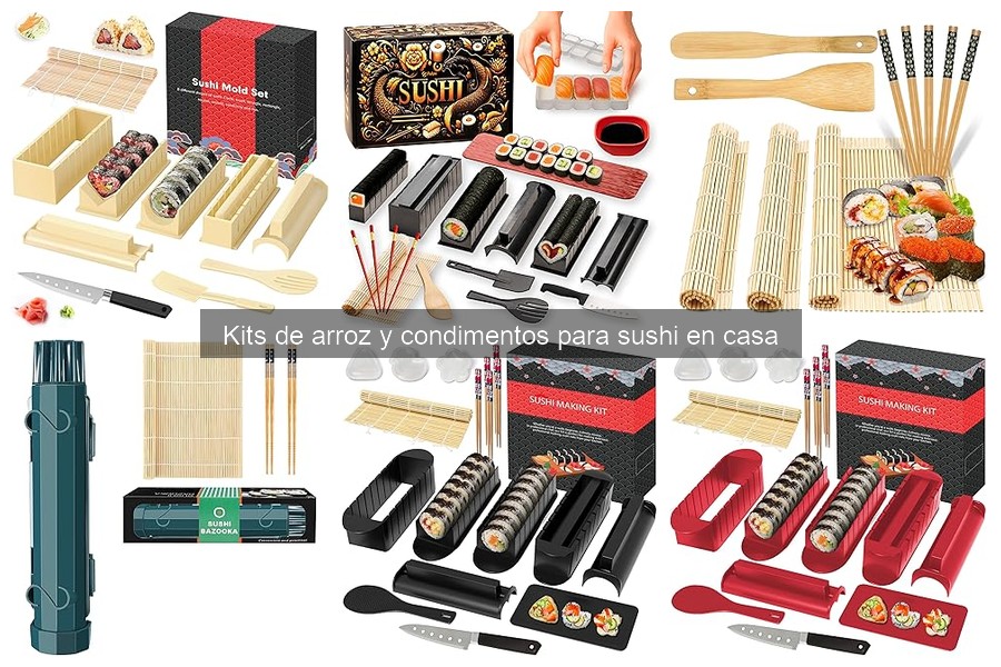 Mejores Kits de Sushi para Sushi Lovers: Comparativa