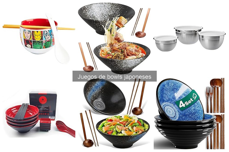 Mejores lugares para comprar juegos de bowls japoneses