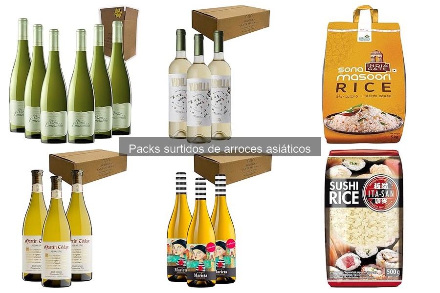 Mejores lugares para comprar packs de arroces asiáticos