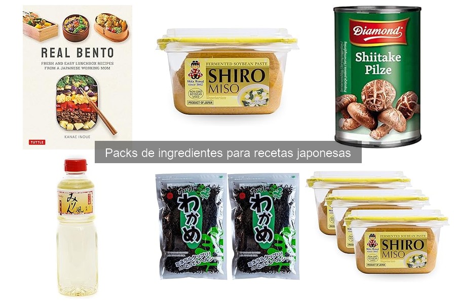 Mejores lugares para comprar packs de ingredientes japoneses