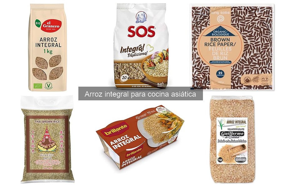 Mejores marcas de arroz integral para cocina asiática