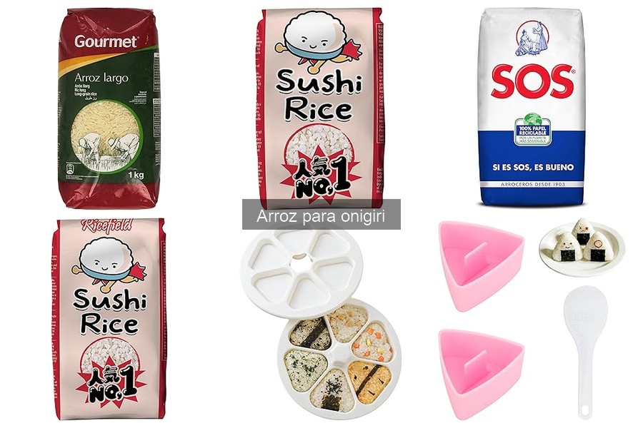 Mejores marcas de arroz para onigiri: calidad y precio