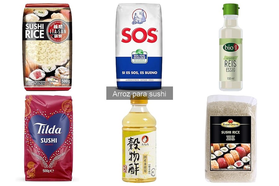 Mejores marcas de arroz para sushi: comparativa y análisis