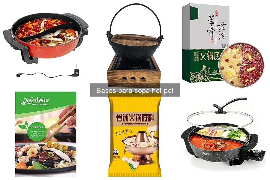Mejores marcas de bases para sopa hot pot en casa
