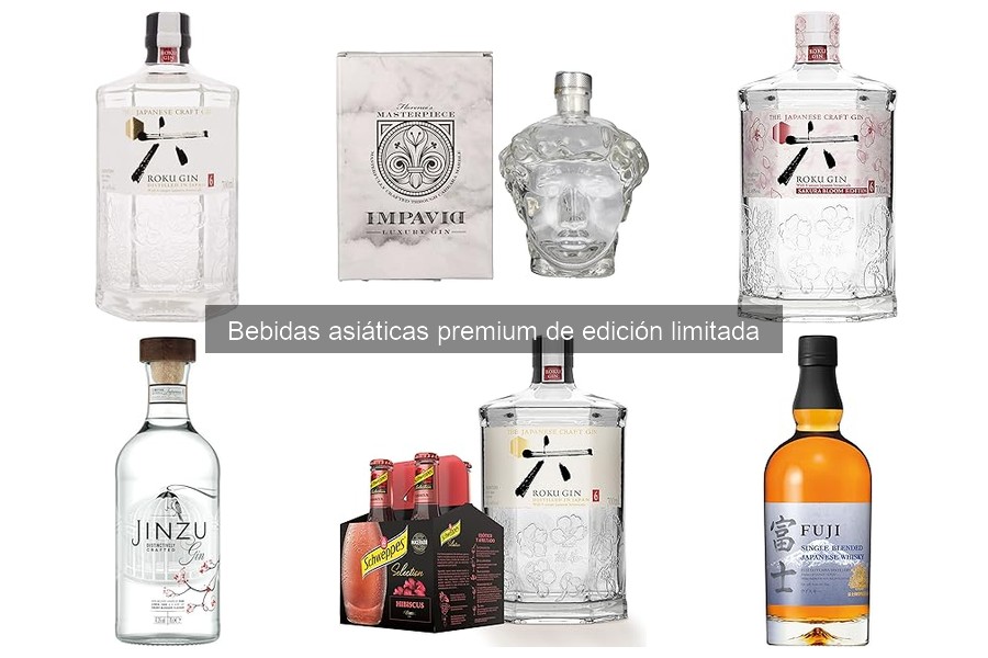 Mejores marcas de bebidas asiáticas premium para disfrutar