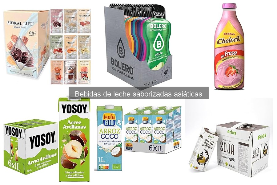 Mejores marcas de bebidas de leche saborizadas asiáticas