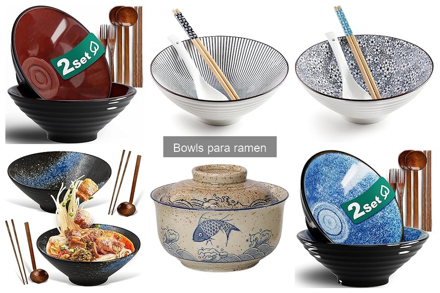 Mejores marcas de bowls para ramen en 2023