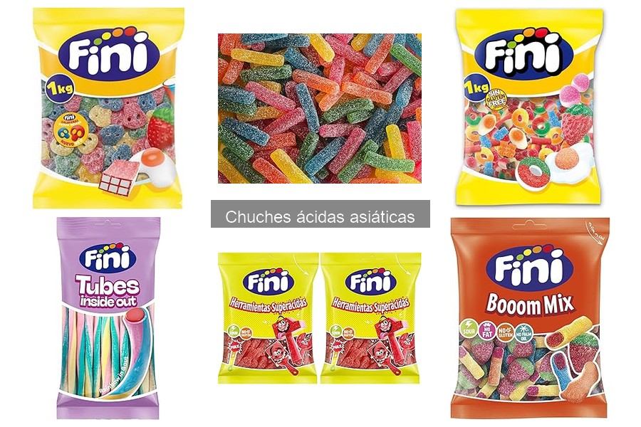 Mejores marcas de chuches ácidas asiáticas para disfrutar