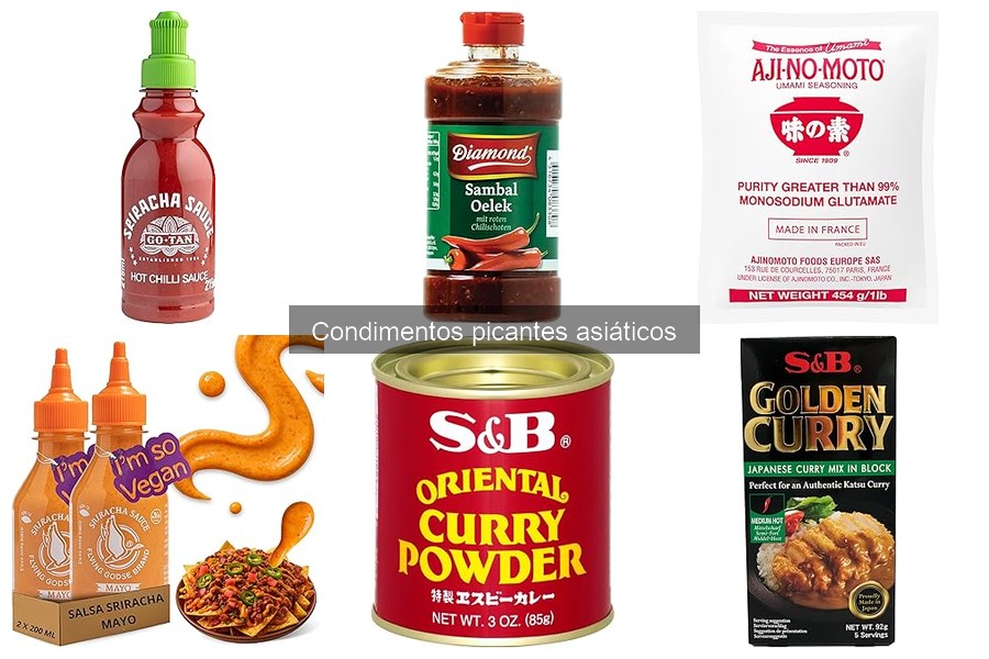 Mejores marcas de condimentos picantes asiáticos