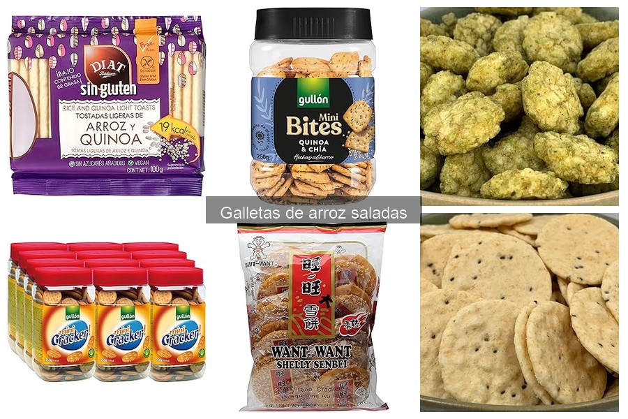 Mejores marcas de galletas de arroz saladas para disfrutar