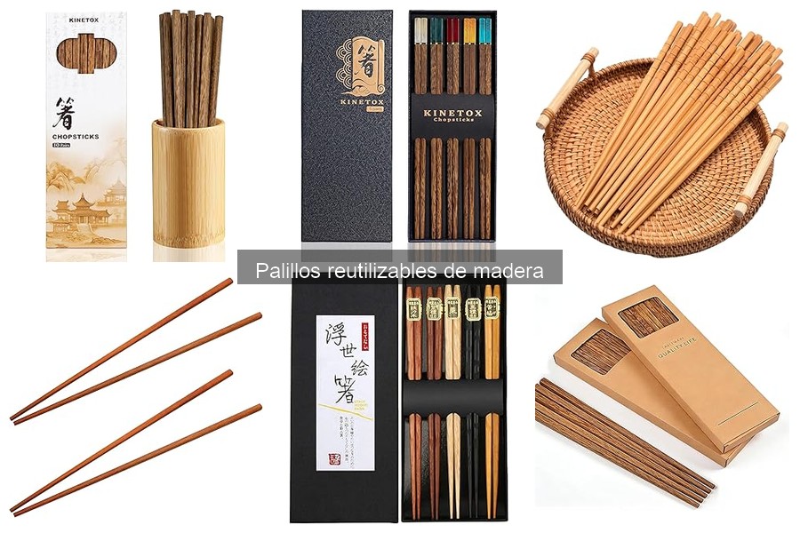 Mejores marcas de palillos reutilizables de madera