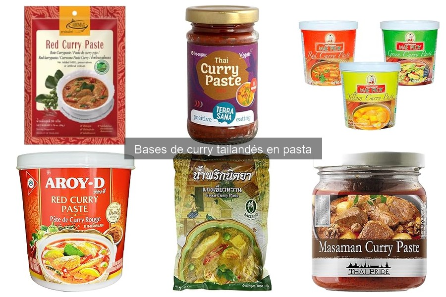 Mejores marcas de pasta de curry tailandés para tu cocina