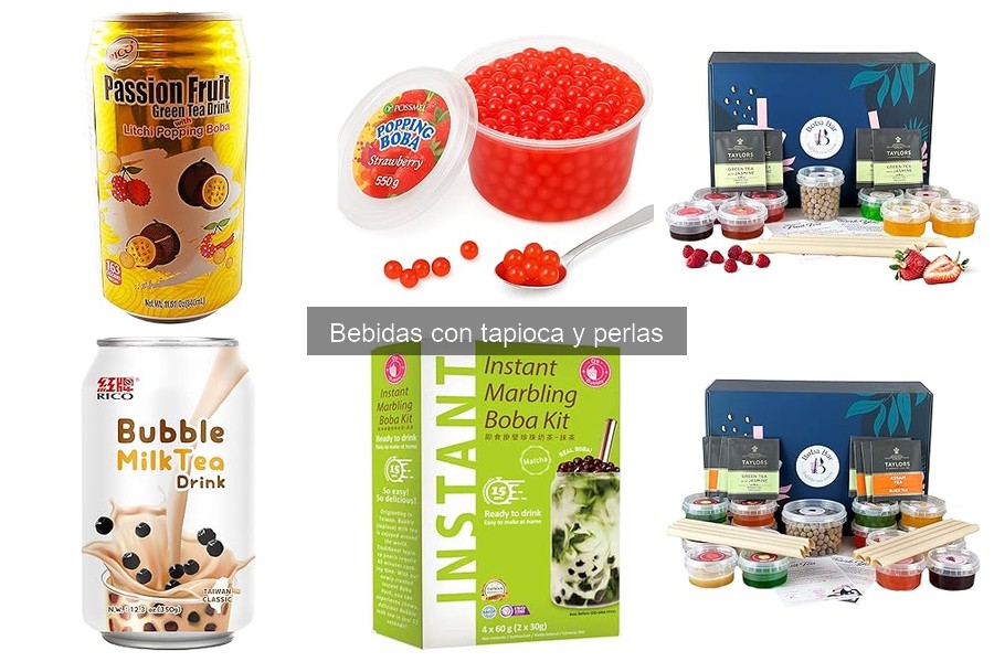 Mejores marcas de perlas de tapioca para bebidas