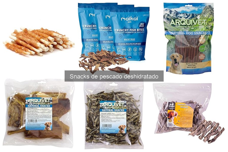 Mejores marcas de pescado deshidratado para tus snacks