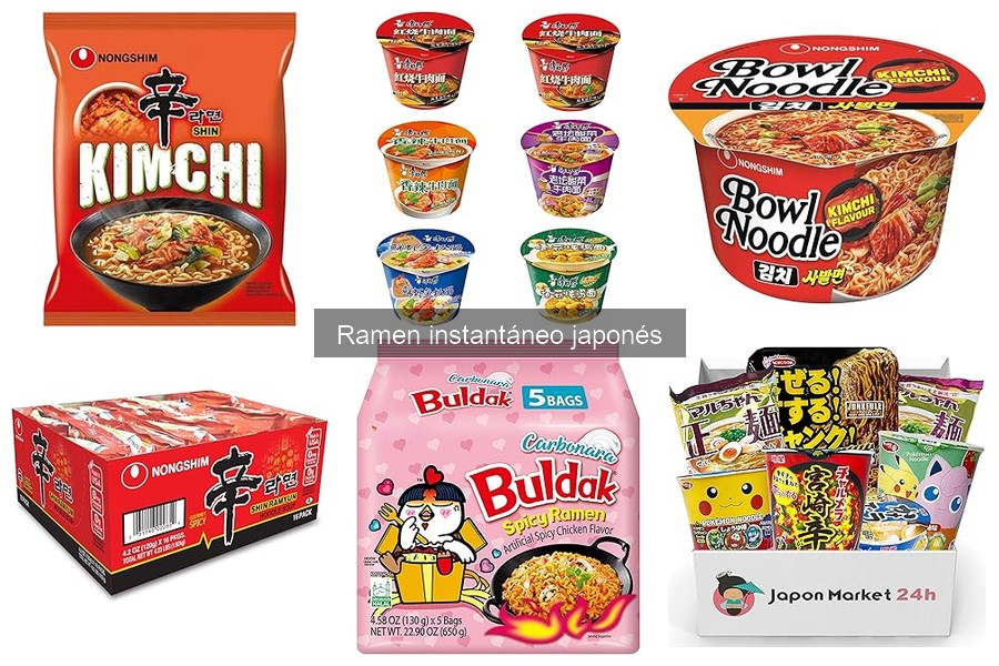 Mejores marcas de ramen instantáneo japonés - Comparativa