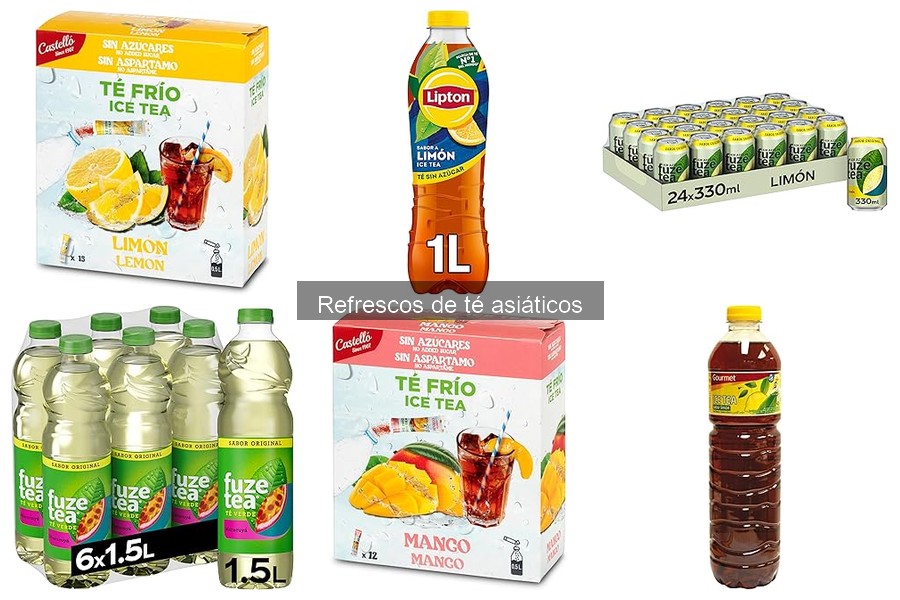 Mejores marcas de refrescos de té asiáticos para disfrutar