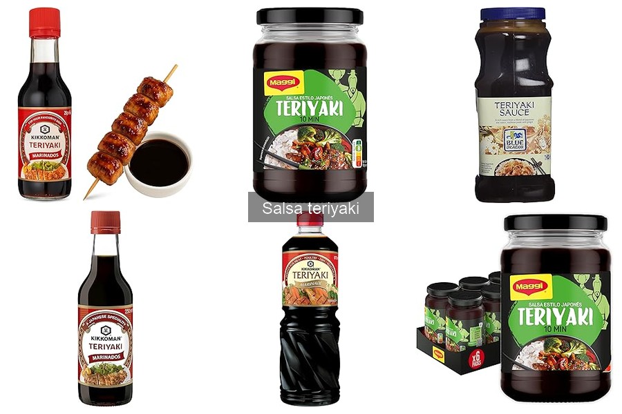 Mejores marcas de salsa teriyaki para disfrutar en casa