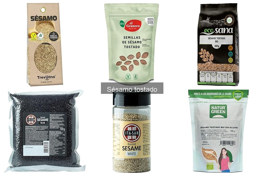 Mejores marcas de sésamo tostado en Amazon