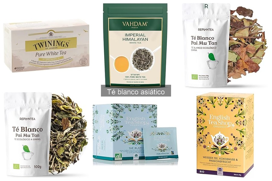 Mejores marcas de té blanco asiático: comparativa 2023
