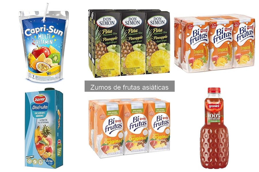Mejores marcas de zumos de frutas asiáticas en 2023