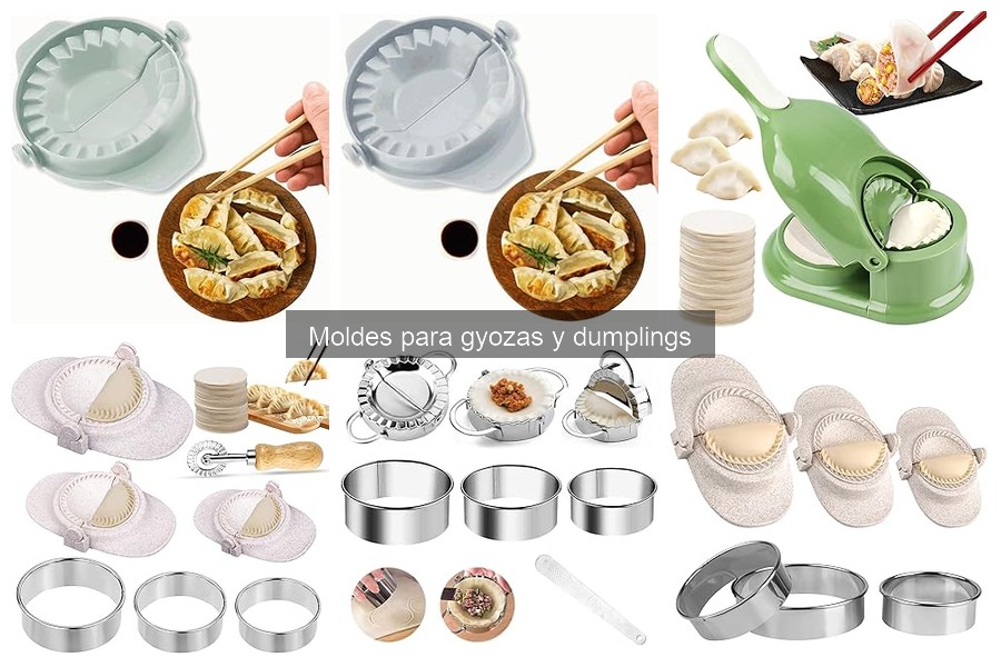 Mejores moldes para gyozas: opiniones y comparativa