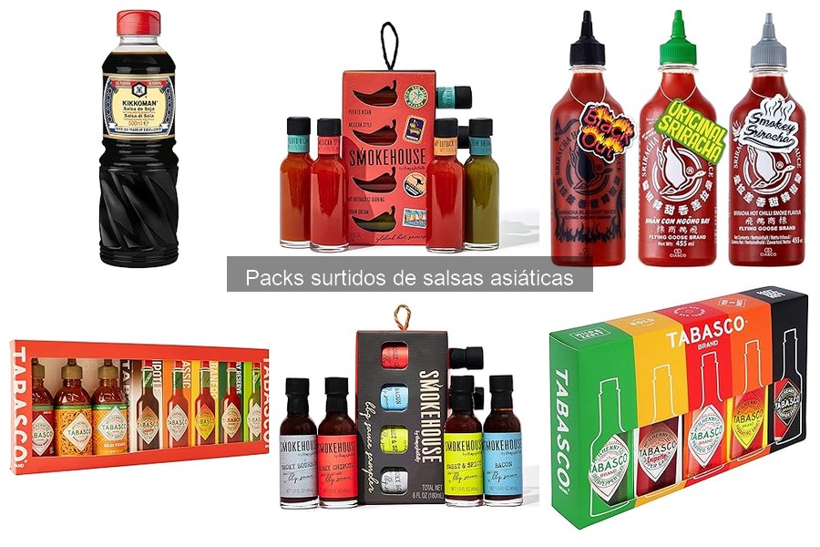Mejores Ofertas de Packs de Salsas Asiáticas 2023