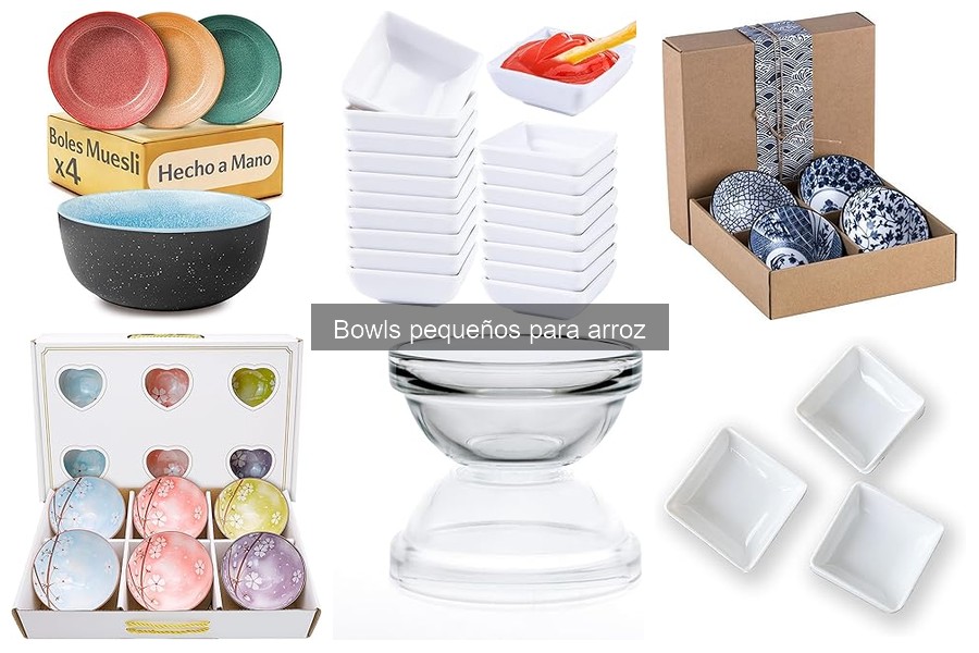 Mejores ofertas en bowls pequeños para arroz para comprar