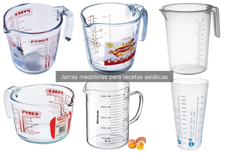 Mejores ofertas en jarras medidoras para recetas asiáticas