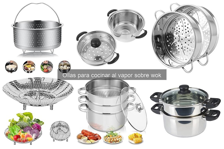 Mejores ollas para cocinar al vapor sobre wok en 2023
