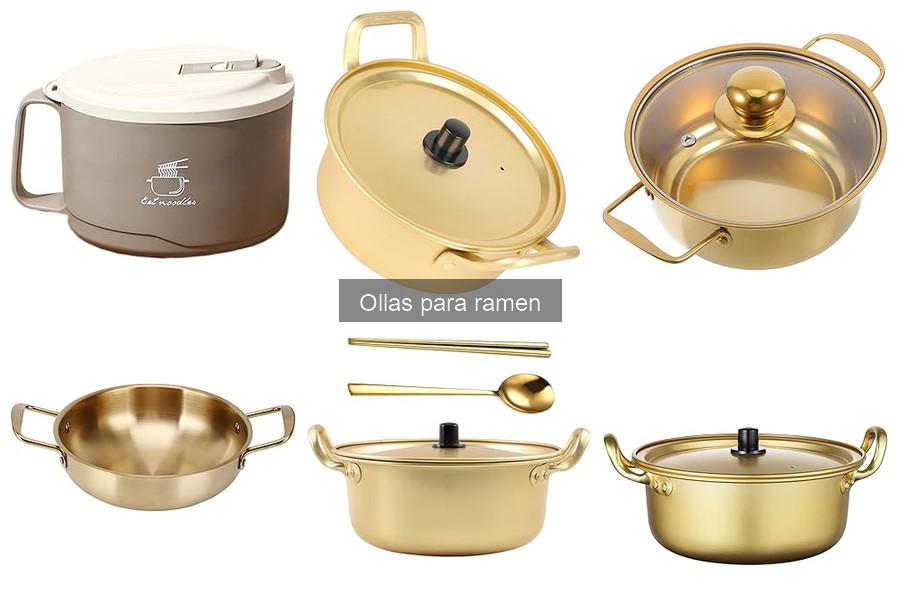 Mejores ollas para ramen de 2023: Comparativa y opiniones