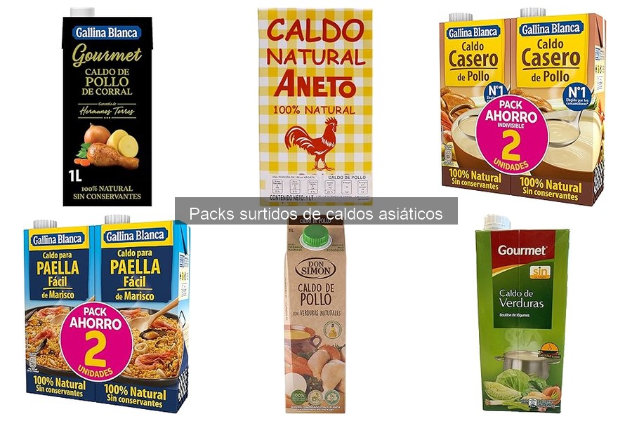 Mejores Packs de Caldos Asiáticos: Comparativa de Marcas