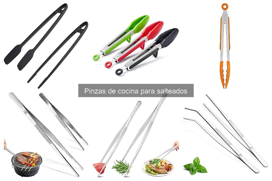Mejores pinzas de cocina para salteados en 2023