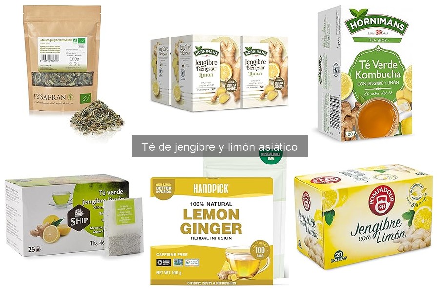 Mejores precios de té de jengibre y limón en Amazon