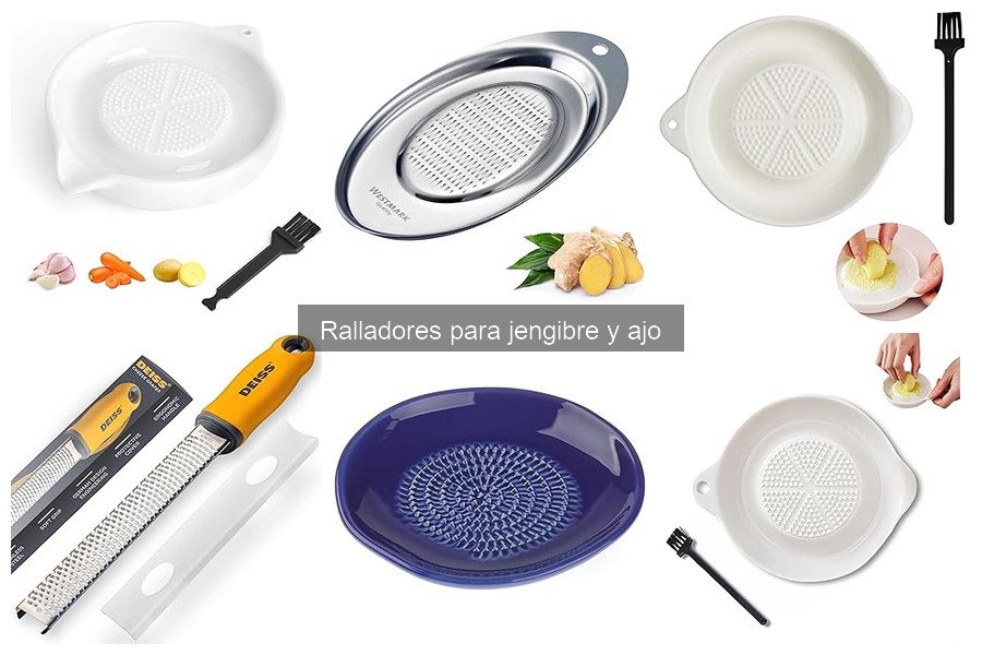 Mejores Ralladores de Jengibre y Ajo para Cocineros Novatos
