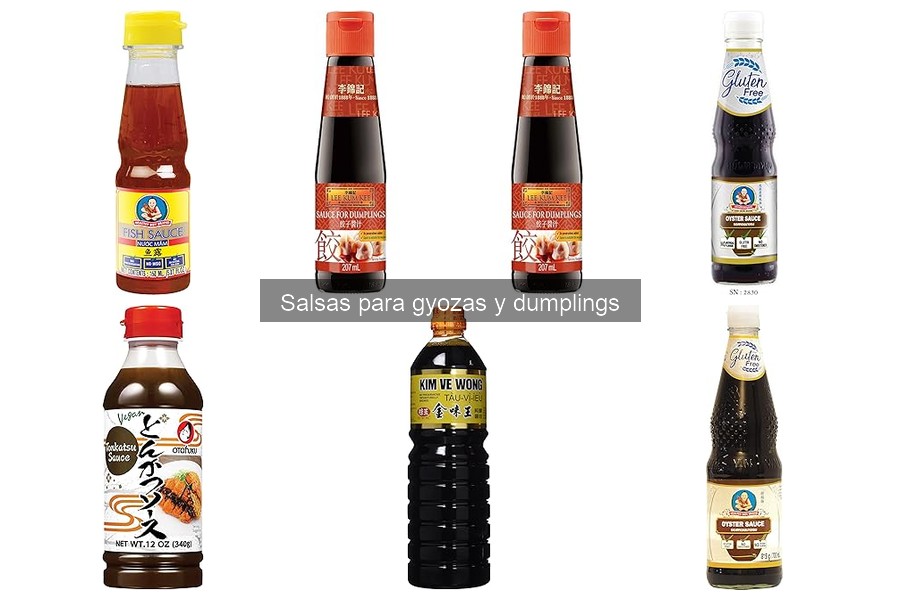Mejores salsas comerciales para gyozas: comparativa 2023