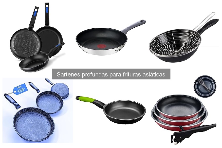Mejores sartenes profundas para frituras asiáticas en 2023