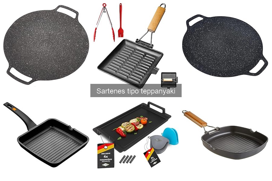 Mejores sartenes teppanyaki para cocinar en casa