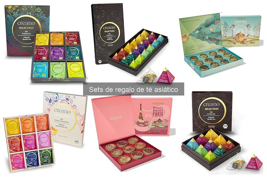 Mejores sets de regalo de té asiático para ocasiones especiales