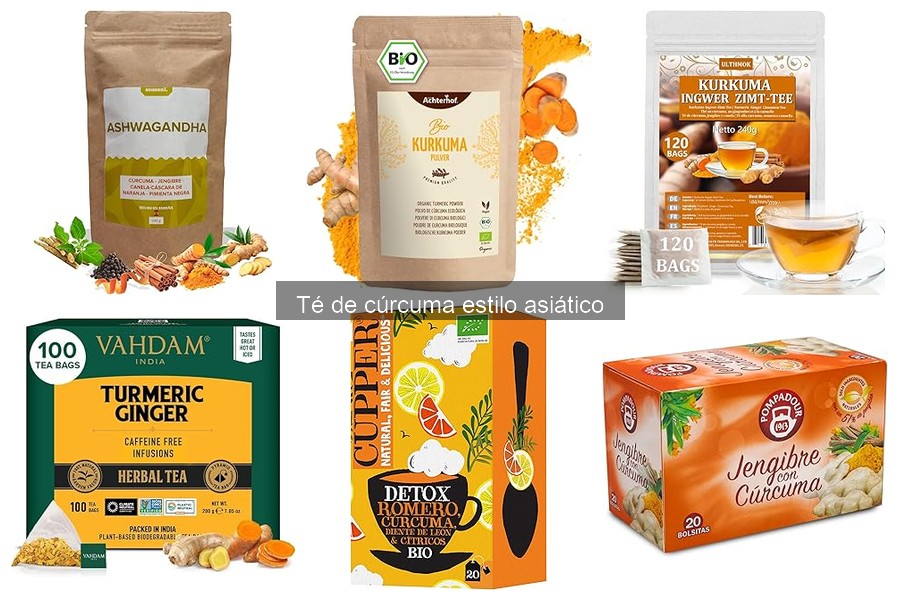 Mejores tés de cúrcuma para la salud digestiva