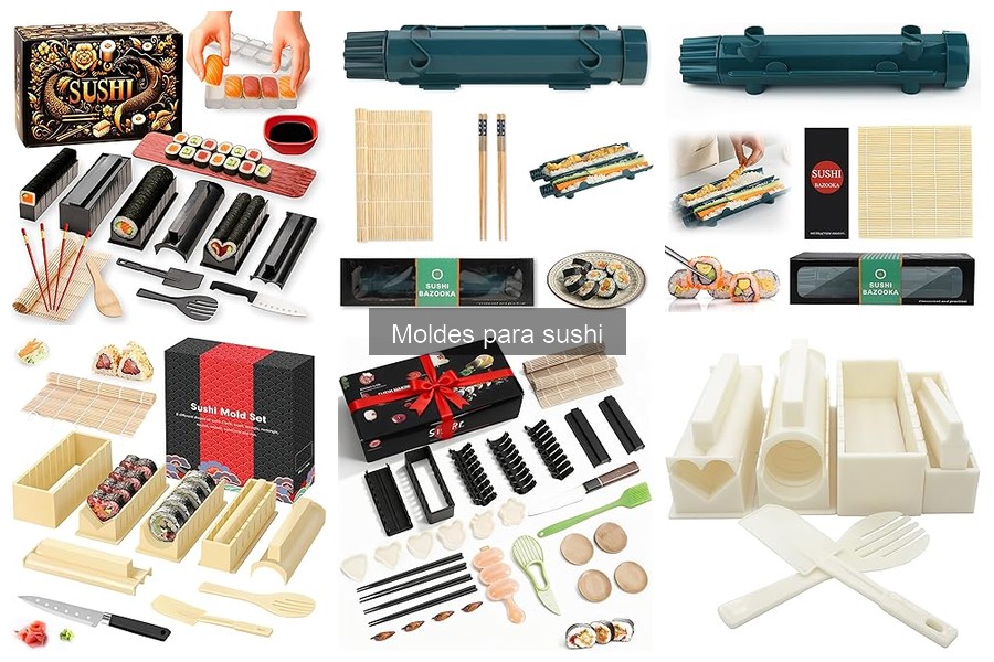 Mejores tiendas online para comprar moldes para sushi