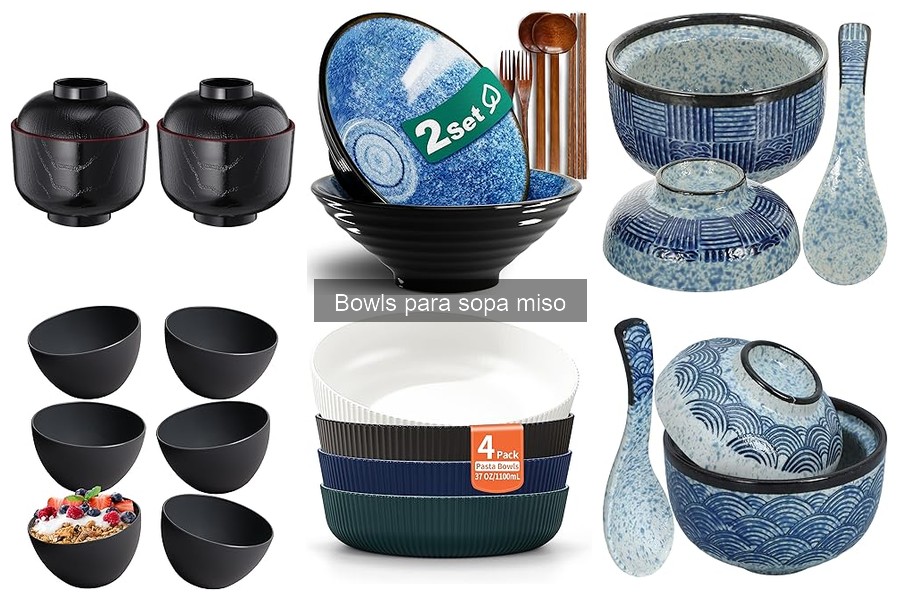 Mejores tiendas para comprar bowls de sopa miso al mejor precio