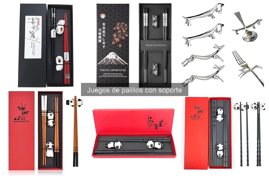 Mejores tiendas para comprar juegos de palillos con soporte
