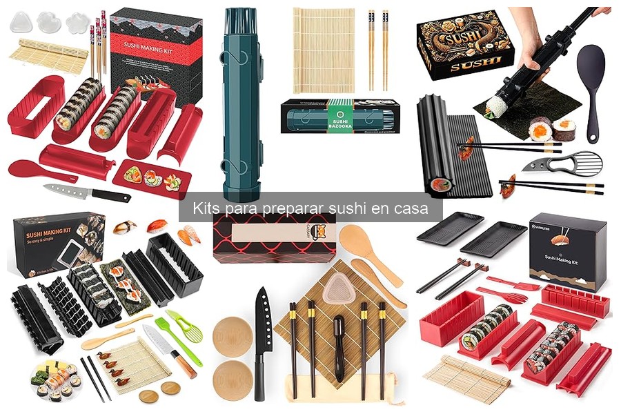 Mejores tiendas para comprar kits de sushi en línea