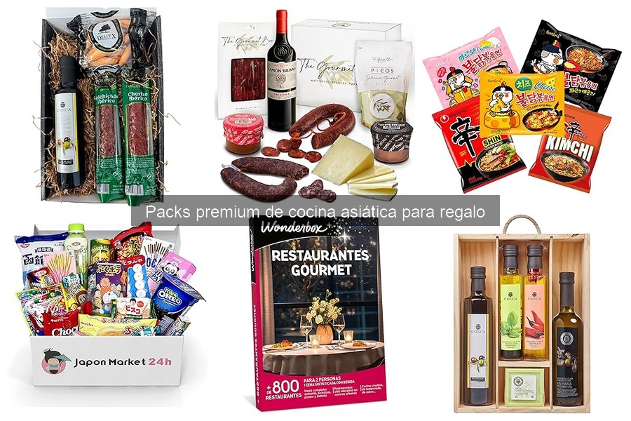 Mejores tiendas para comprar packs premium de cocina asiática
