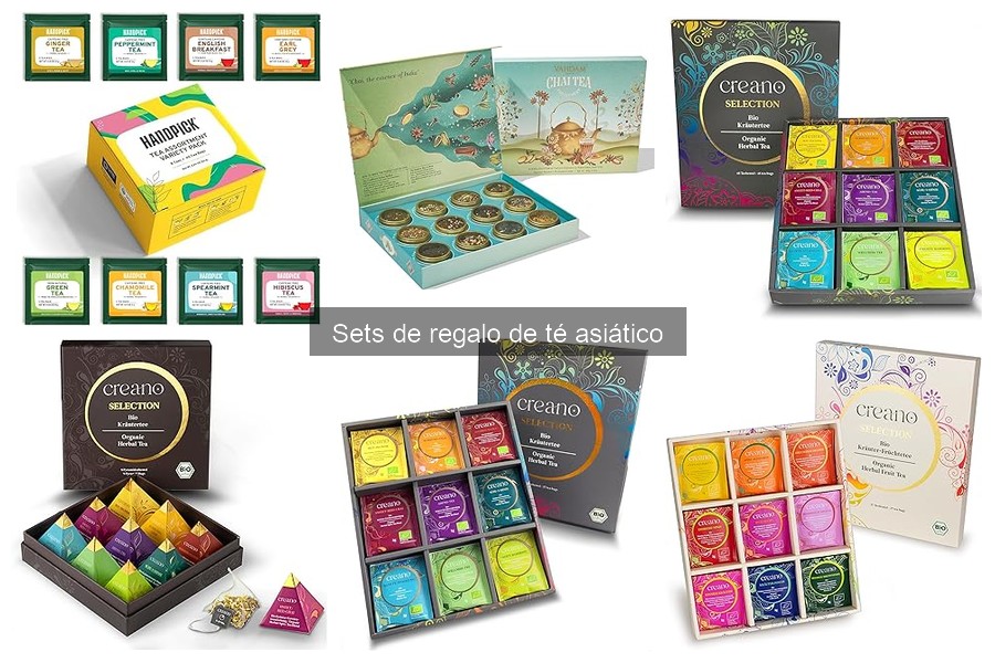 Mejores tiendas para comprar sets de regalo de té asiático