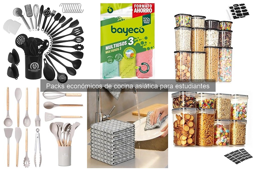 Mejores utensilios de cocina asiática para estudiantes