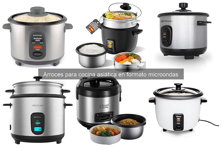 Mejores utensilios para cocinar arroz en microondas